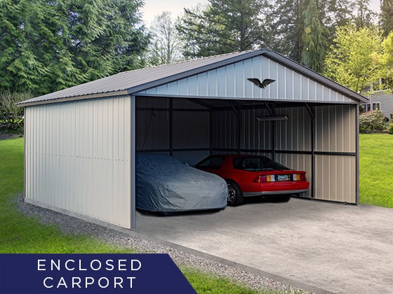 Steel Carport Garage For Sale